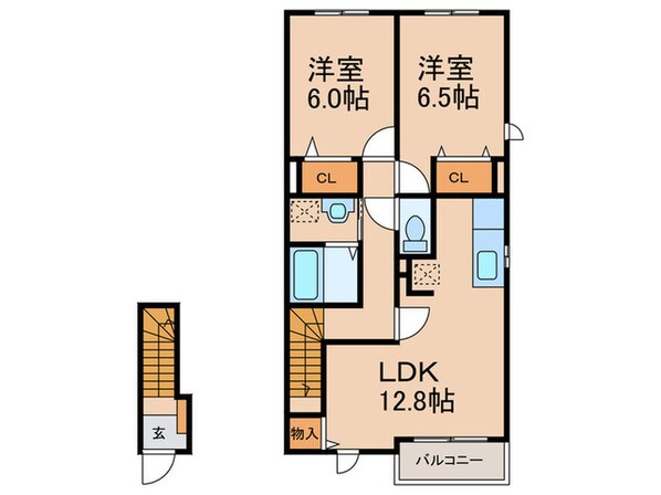 優・ＳＥＬＩＮＥ四番館の物件間取画像